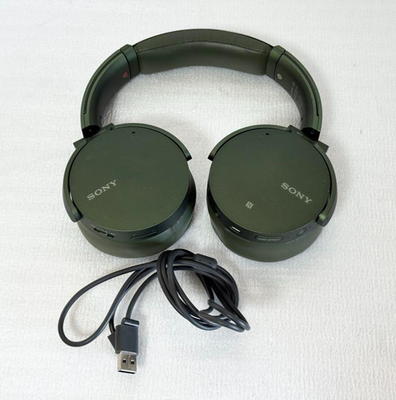 Sony MDR-XB950N1 Wireless Noise Canceling Headphones Green EXTRA