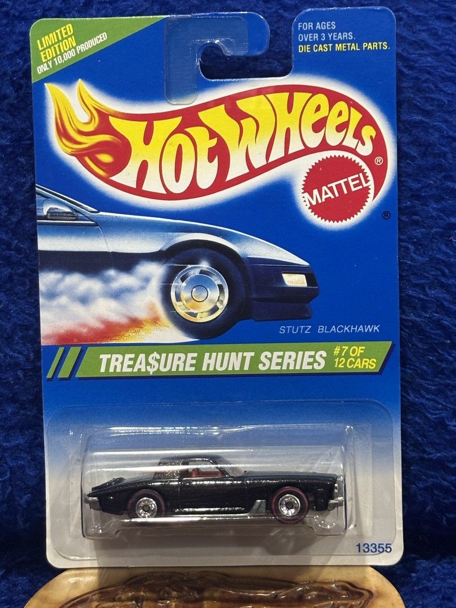 Hot Wheels 1995 Treasure Hunt Stutz Blackhawk 7 Of 12 Real Rider