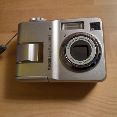 Kodak EasyShare C533 5.0 MP Compact Digital Camera Silver Tested