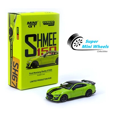 Mini GT x Tarmac Works 1:64 SHMEE150 Ford Mustang Shelby GT500