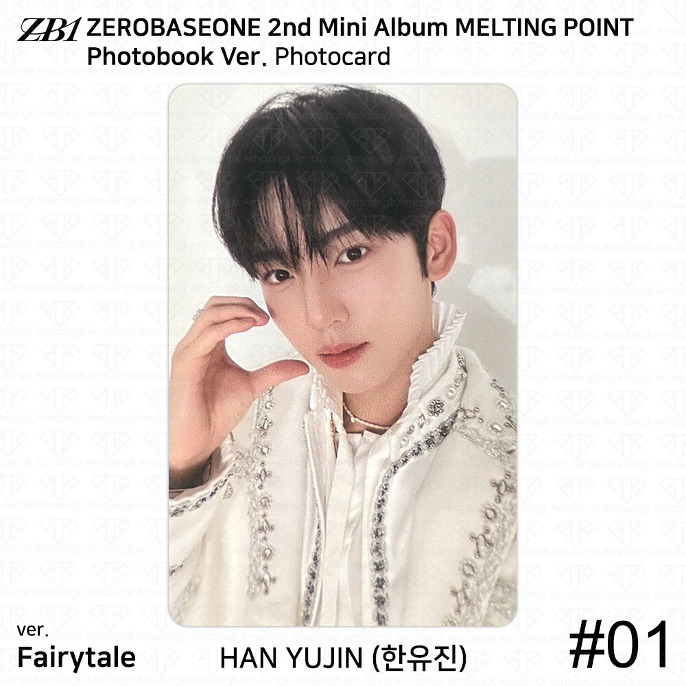 ZEROBASEONE ZB1 2nd Mini Album Melting Point Photocard Postcard