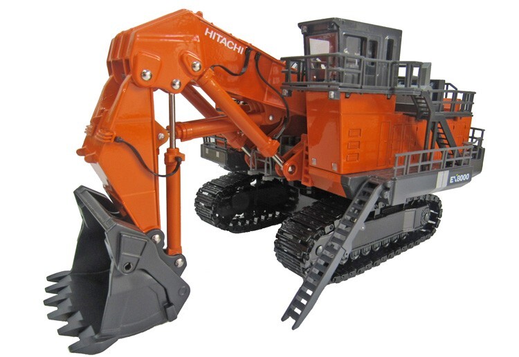 Hitachi ULTRA-LARGE HYDRAULIC EXCAVATORS EX8000-6 Miniature 1/87