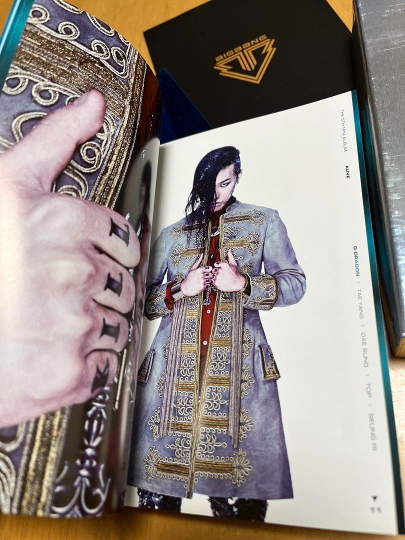 BIGBANG ALIVE 5th Mini Album G-DRAGON Ver Korea CD Album No