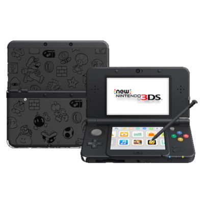 Nintendo New 3DS XL Super Mario Edition Black Handheld System