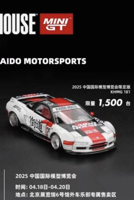 Kaido House Mini GT NSX #25 Hobby Expo China 2025 Exclusive 1/64