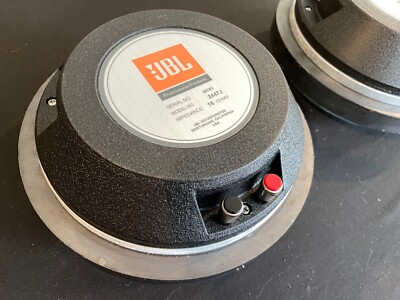 PAIR JBL 2447J DRIVERS - ORIGINAL DIAPHRAGMS - 16OHMS | eBay