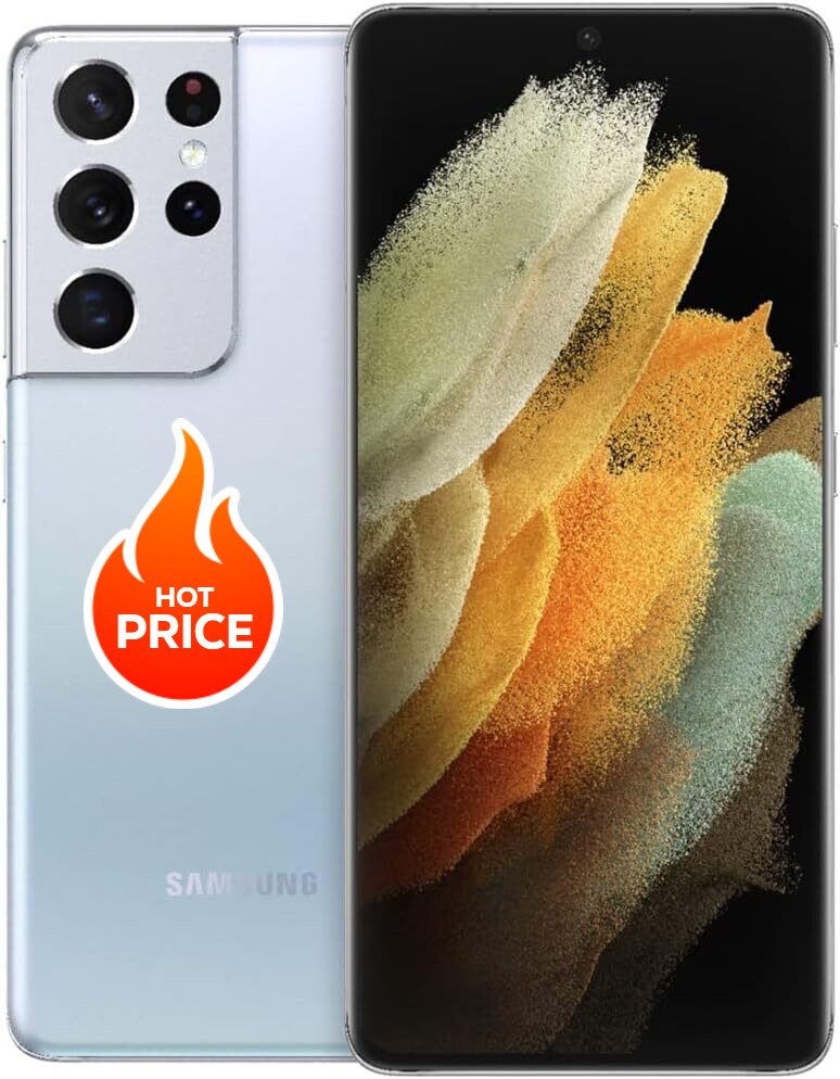 Fully Unlocked Samsung Galaxy S21 Ultra 5G SM-G998B 256GB 6.8