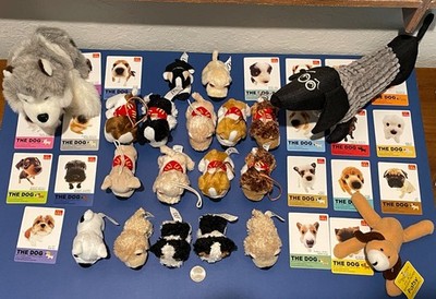 RARE The Dog Artlist Collection 2003-2007 Plush Dog & Cards
