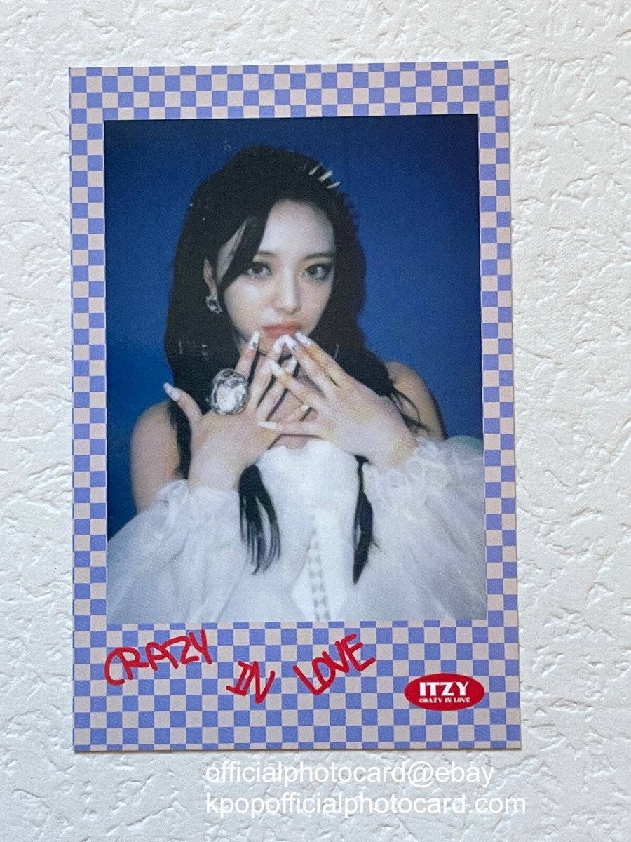 SG Shopee リュジン】ITZY crazy in love 公式トレカ ITZY Crazy in