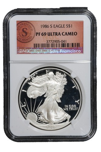 1986 YR 75 CHINA Taiwan Chiang Kai-Chek 100 BIRTHDAY Proof Silver