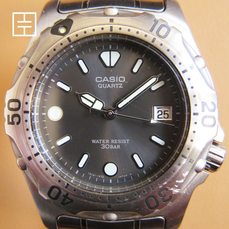 CASIO MD-903 Swordfish 30BAR Quartz Diver's Watch (MADE IN JAPAN