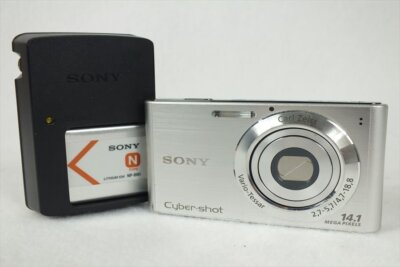 SONY Cyber Shot DSC-W320 Silver Digital Camera Japanese language