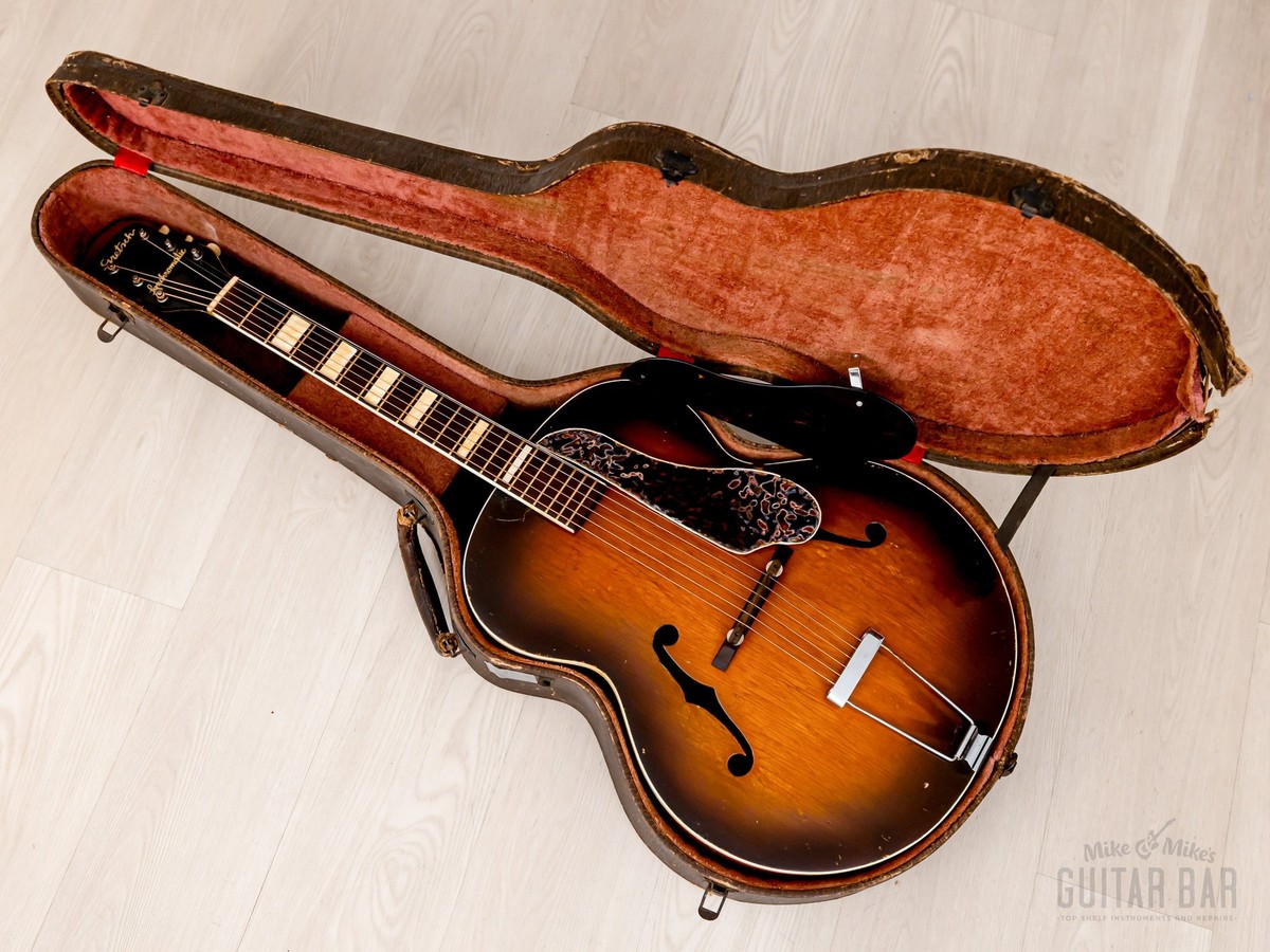 1940s Gretsch Synchromatic 100 Vintage Archtop Acoustic Guitar