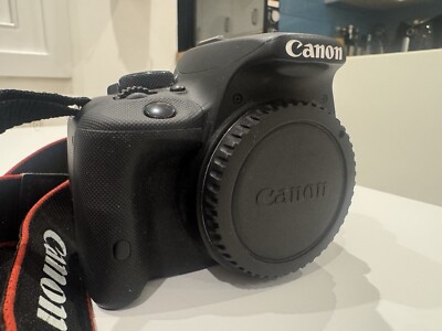 Canon EOS 100D 18.0MP Digital SLR Camera - Black (Body Only) for