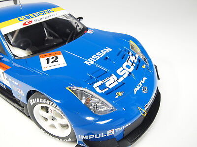 NISSAN FAIRLADY Z #12 JGTC 2004 COMPETITION RACECAR CALSONIC 1:18