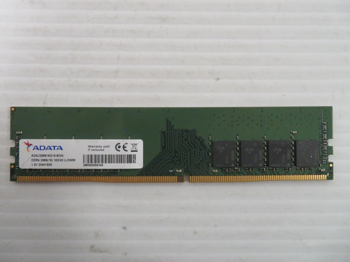 ADATA DDR4 SDRAM 16 GB Total Capacity Memory (RAM) for sale | eBay