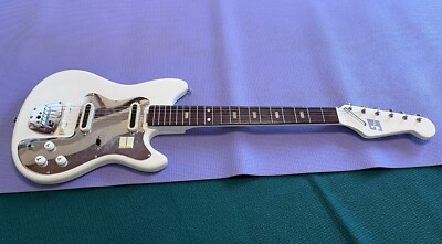 Guyatone LG-65T Electric Guitar 1960s Japan Vintage / White
