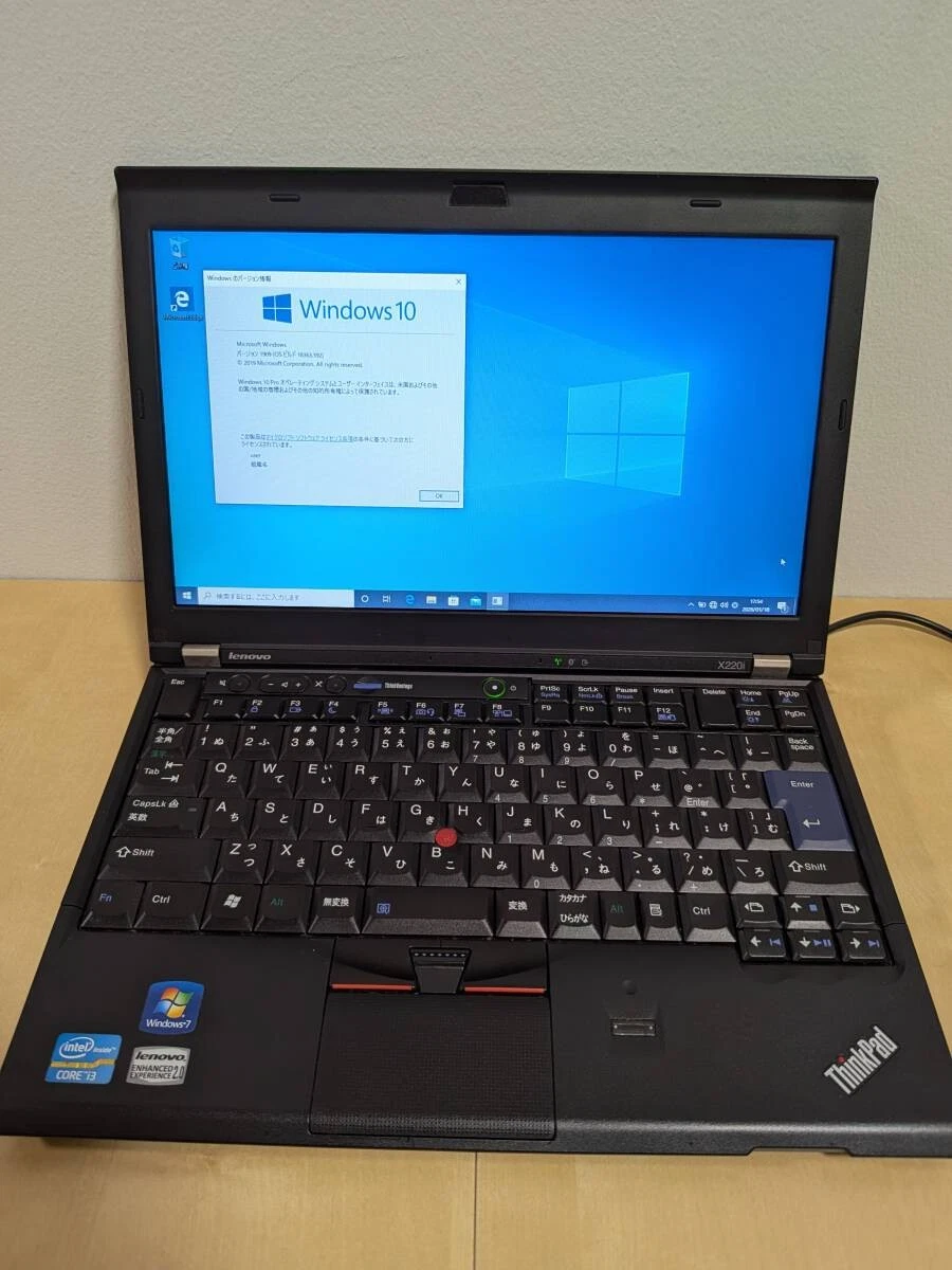 Windowsノート本体 Lenovo ThinkPad X220i Windows 10 Pro Lenovo