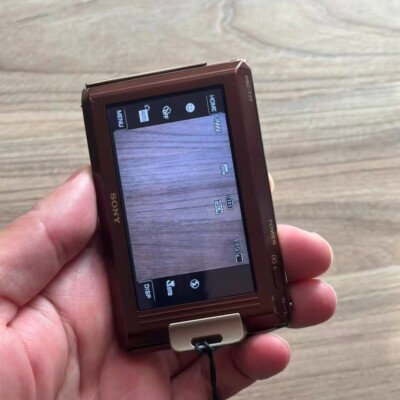 Sony Cyber Shot DSC-T77 10.1MP CCD Digital Camera | 4x Optical