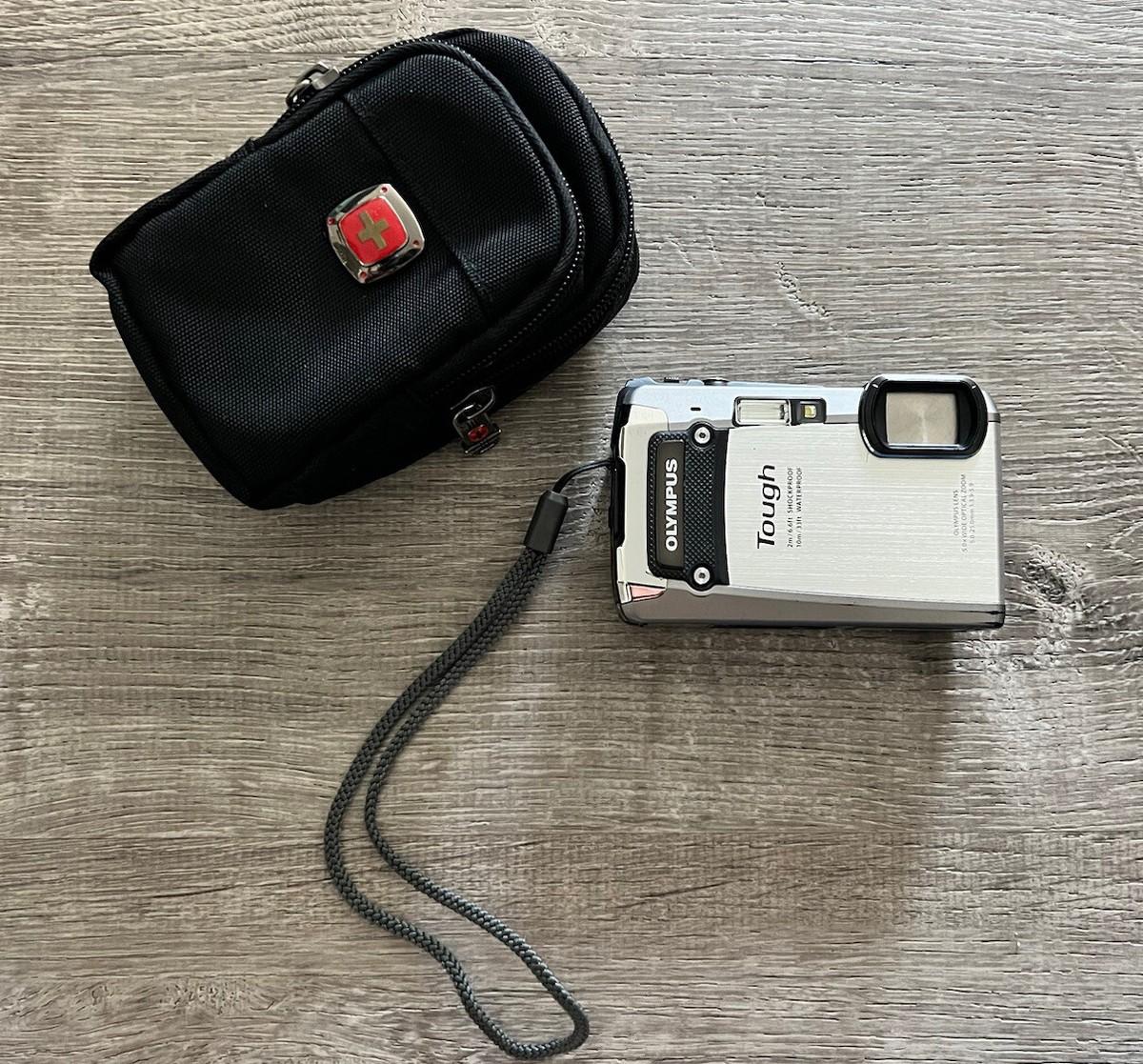 Vintage Olympus Tough TG-820 Silver Digital Action Camera