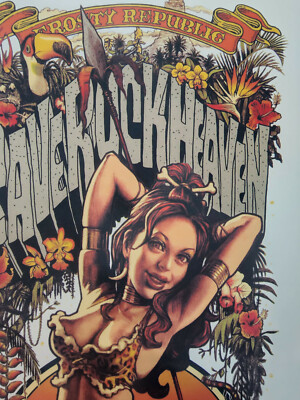 Rockin Jelly Bean Cave Rock Heaven, Frosty POSTER 