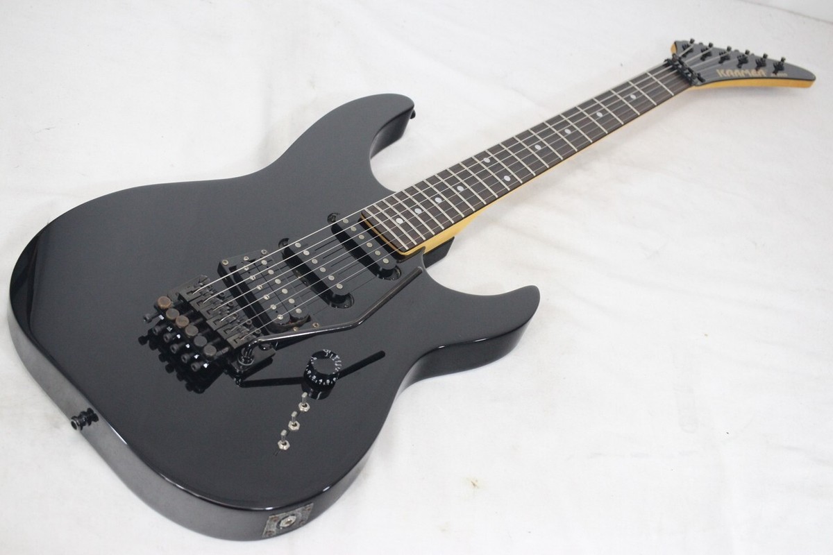 KRAMER JK3000 Black ST Type 1980's Electric Guitar Made in Japan