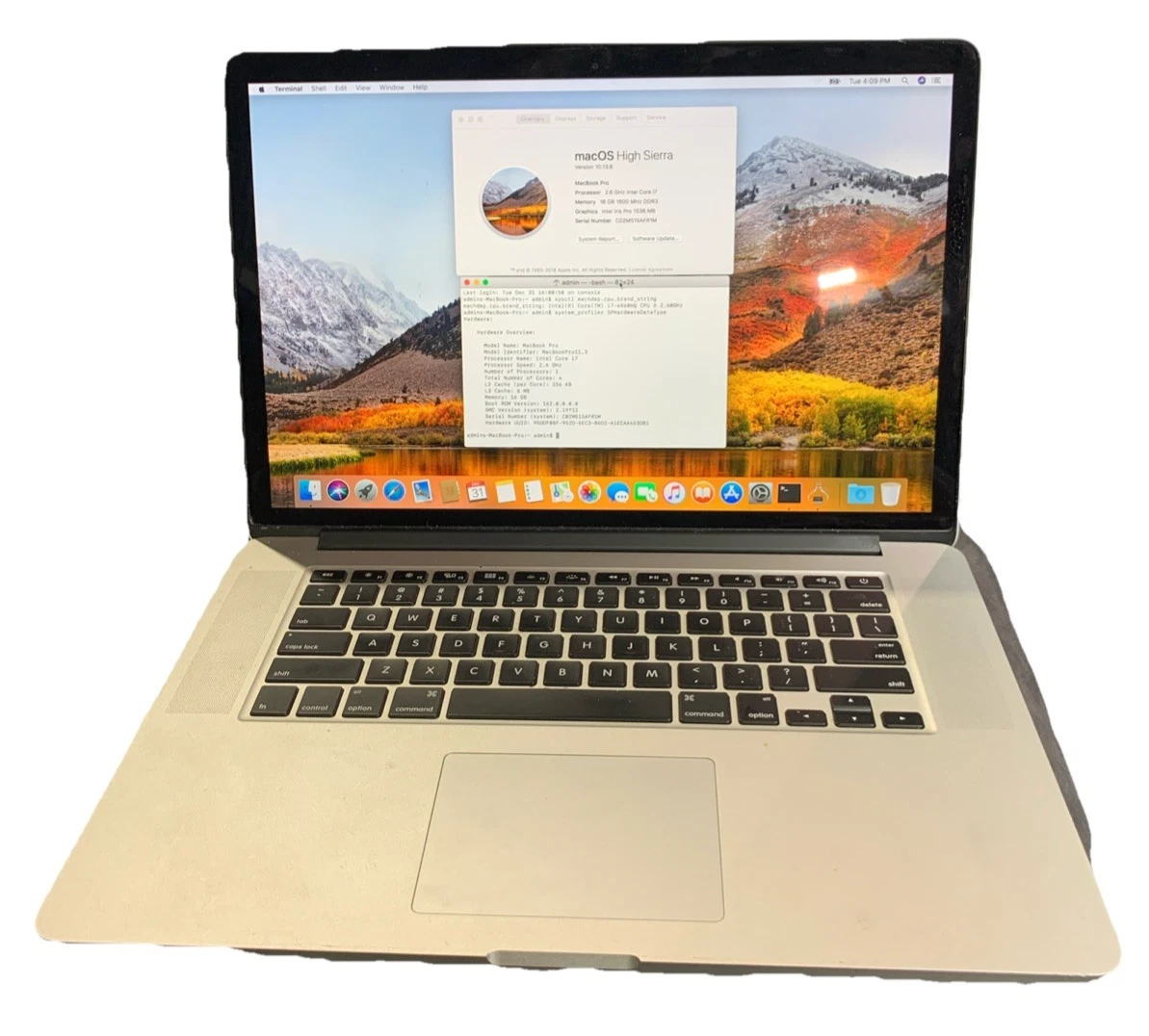 MacBook本体 MacBookPro 2013 SSD1TB 2013 Apple MacBook Pro 1TB Hard