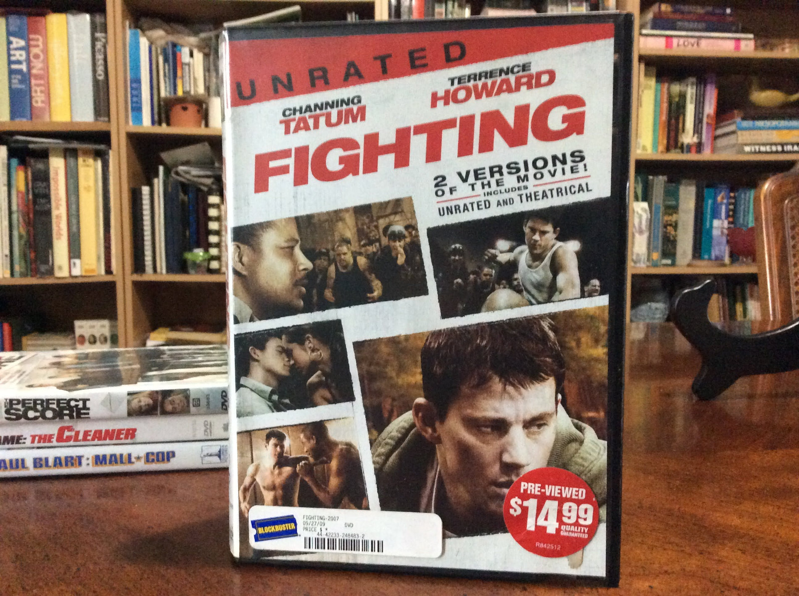 Fighting (2009, DVD) Channing Tatum, Terrance Howard -Used