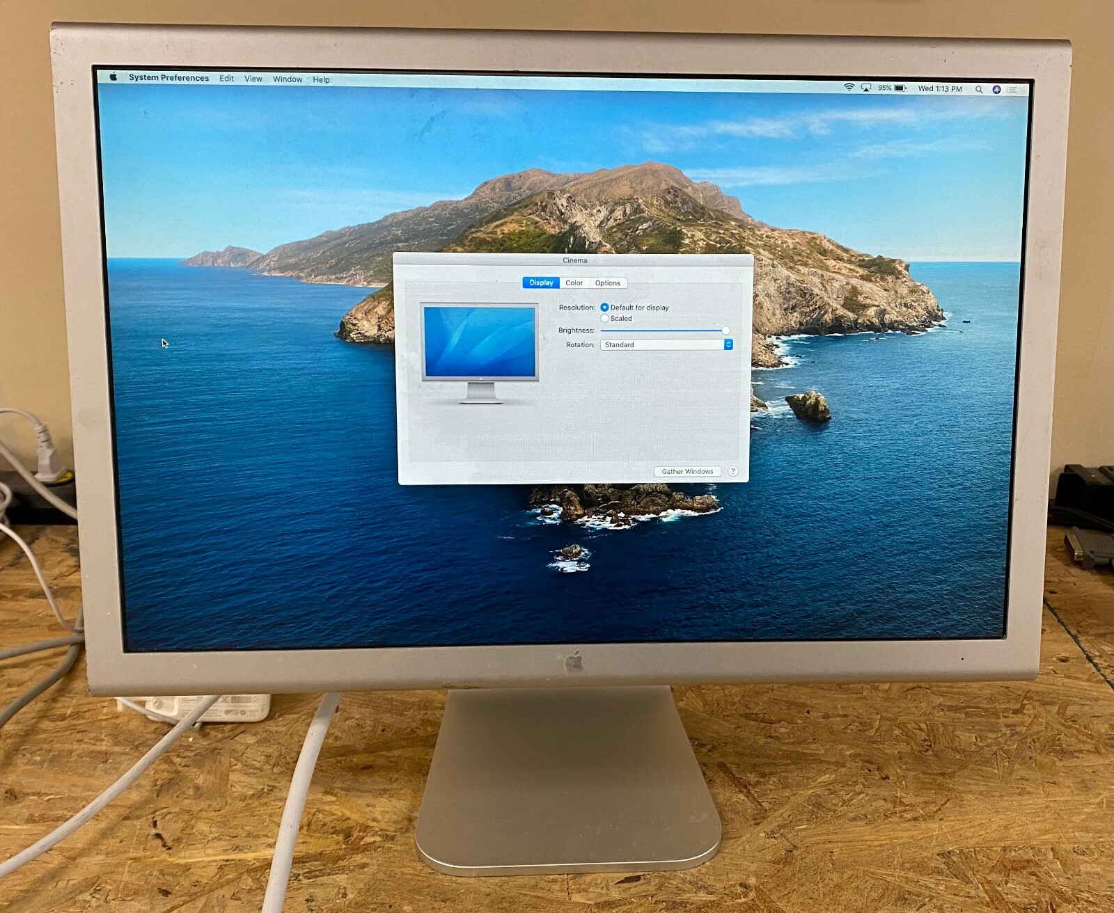 Apple Cinema Display 20-inch (Aluminum) (M9177LL/A) | eBay