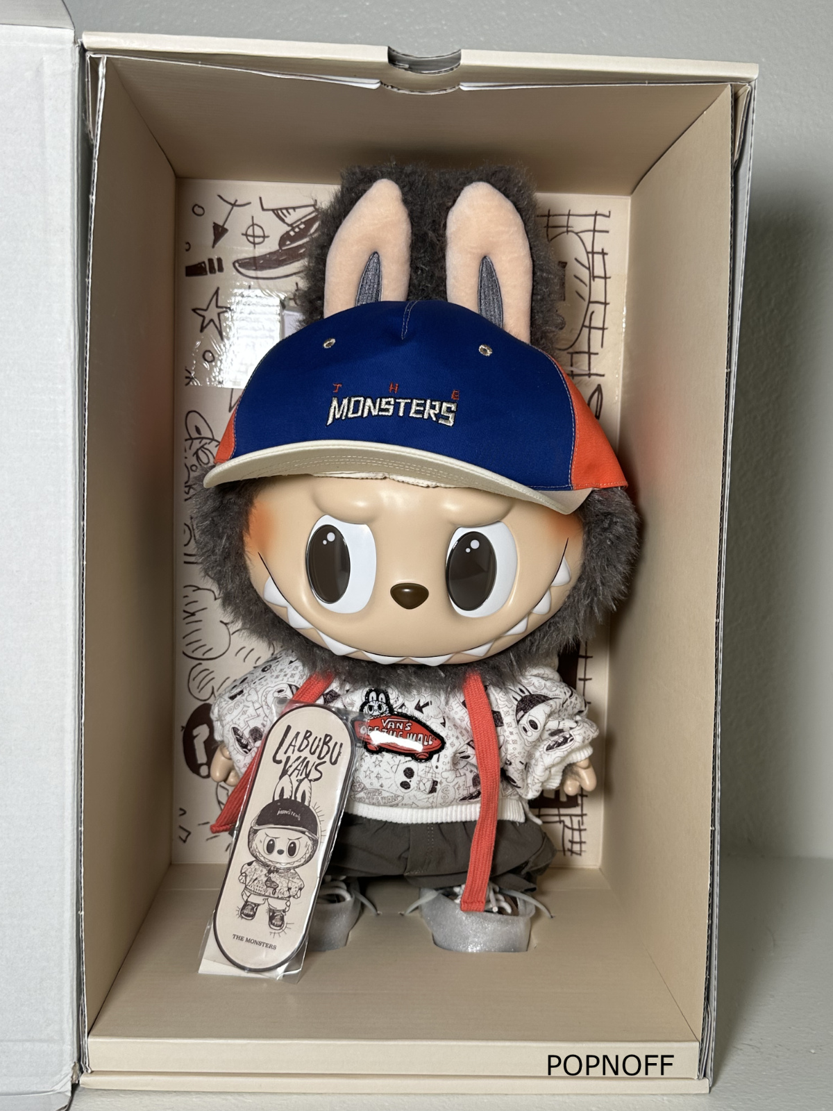 Brand new ULTRA RARE PopMart Vans X Oldskool Monsters Labubu
