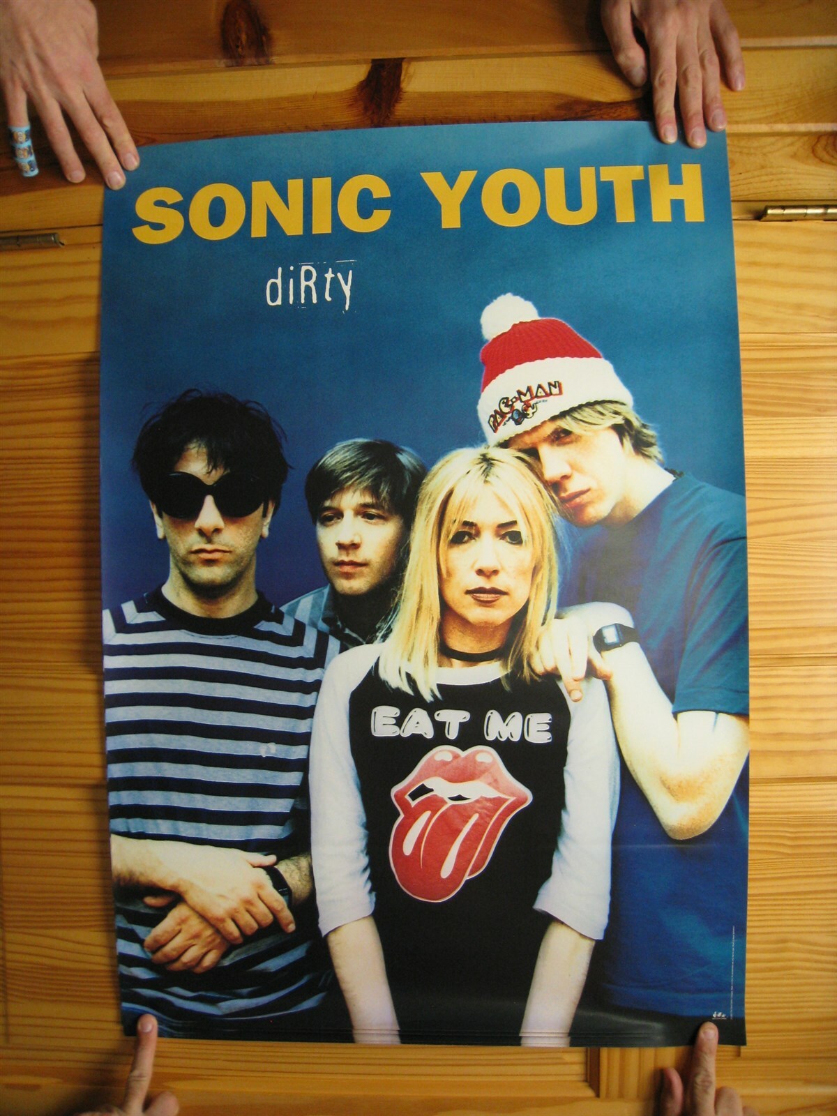 90sデッドストック sonic youth 大判 ポスター ソニックユース 90s
