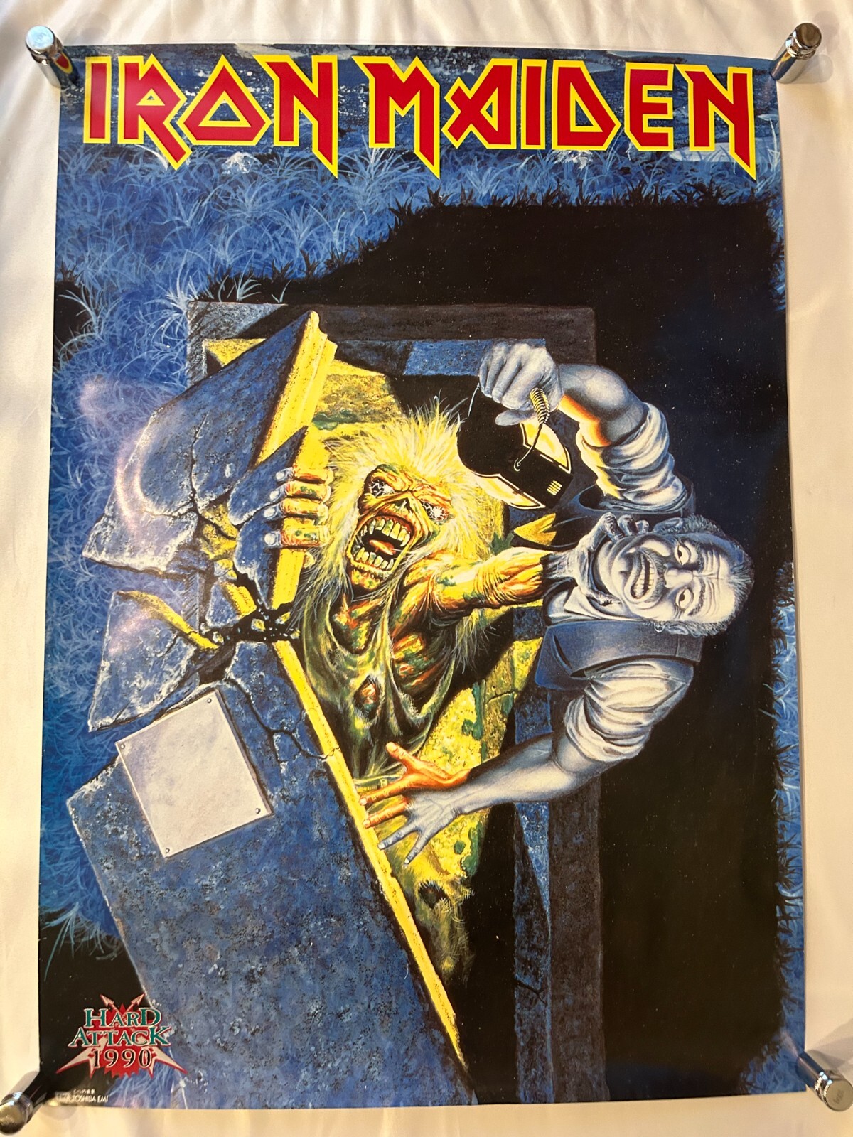 IRON MAIDEN / No Prayer For The Dying 1990 Japan Original Promo