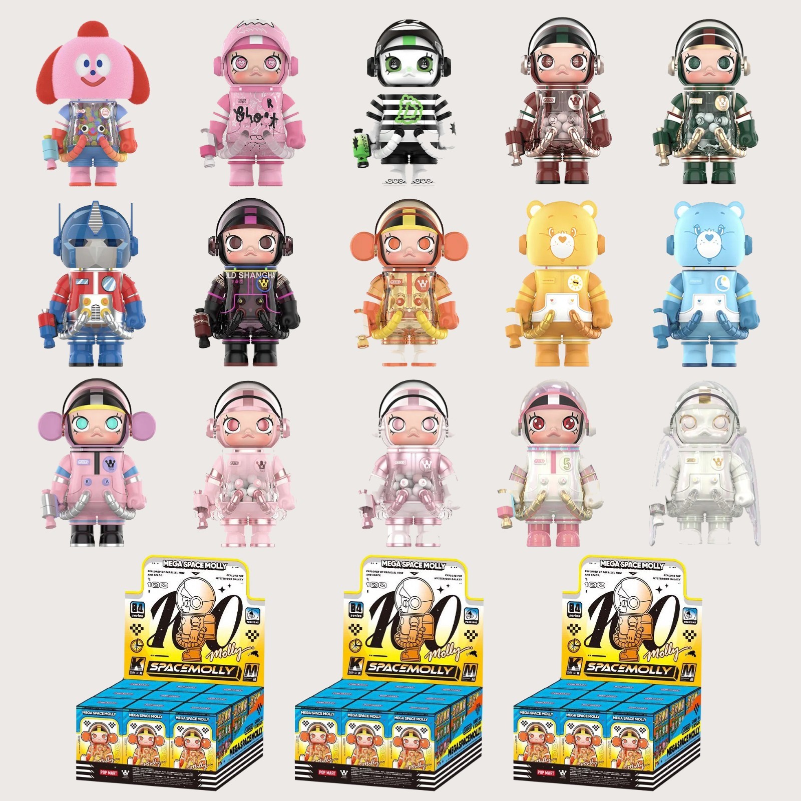 100% MEGA SPACE MOLLY SERIES 4 BLIND BOX CONFIRMED FIGURE TOY DOLL