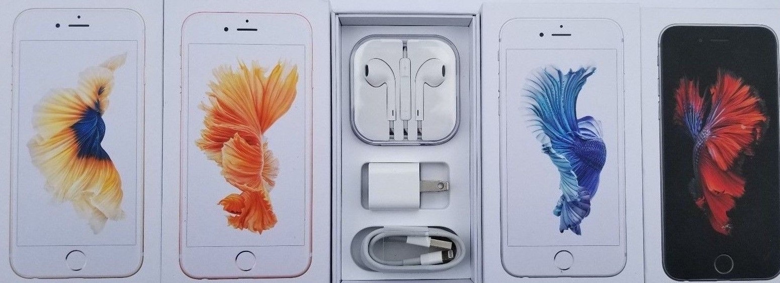 Apple iPhone 6s / 6s Plus Original Retail Box with All OEM