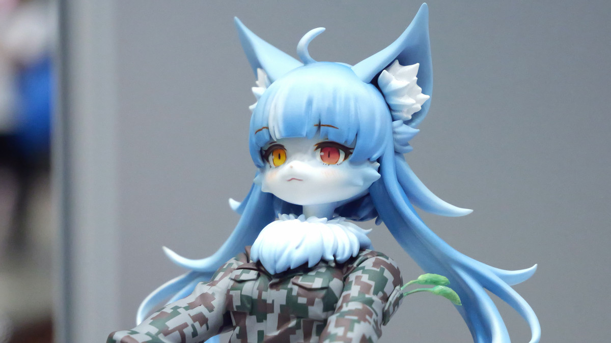 航空自衛隊御前崎分屯基地公式キャラ「おまねこ」くんがワンフェス2024