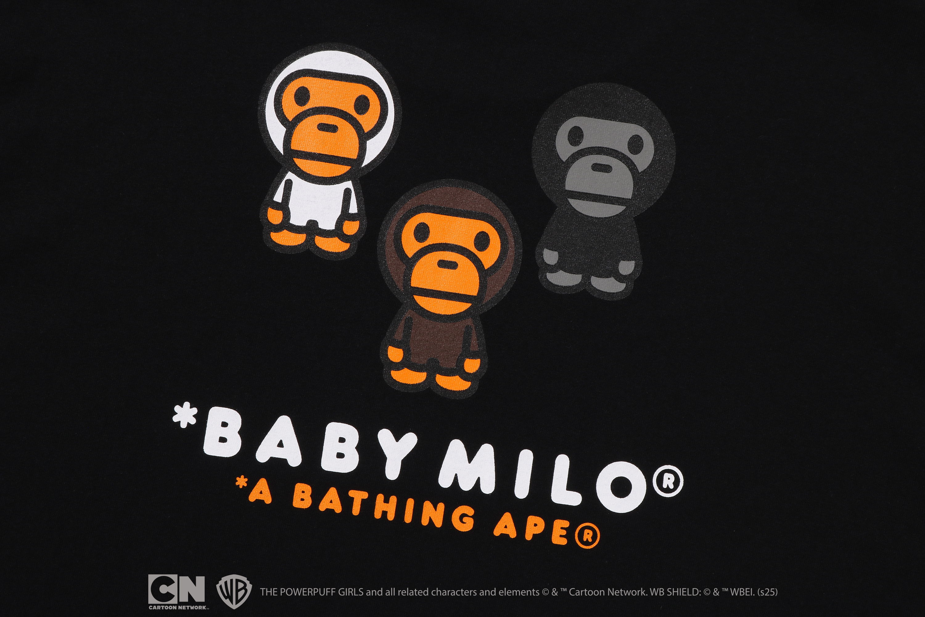 BAPE®︎ x THE POWERPUFF GIRLS」APE HEADやBABY MILO®が3人のヒロイン