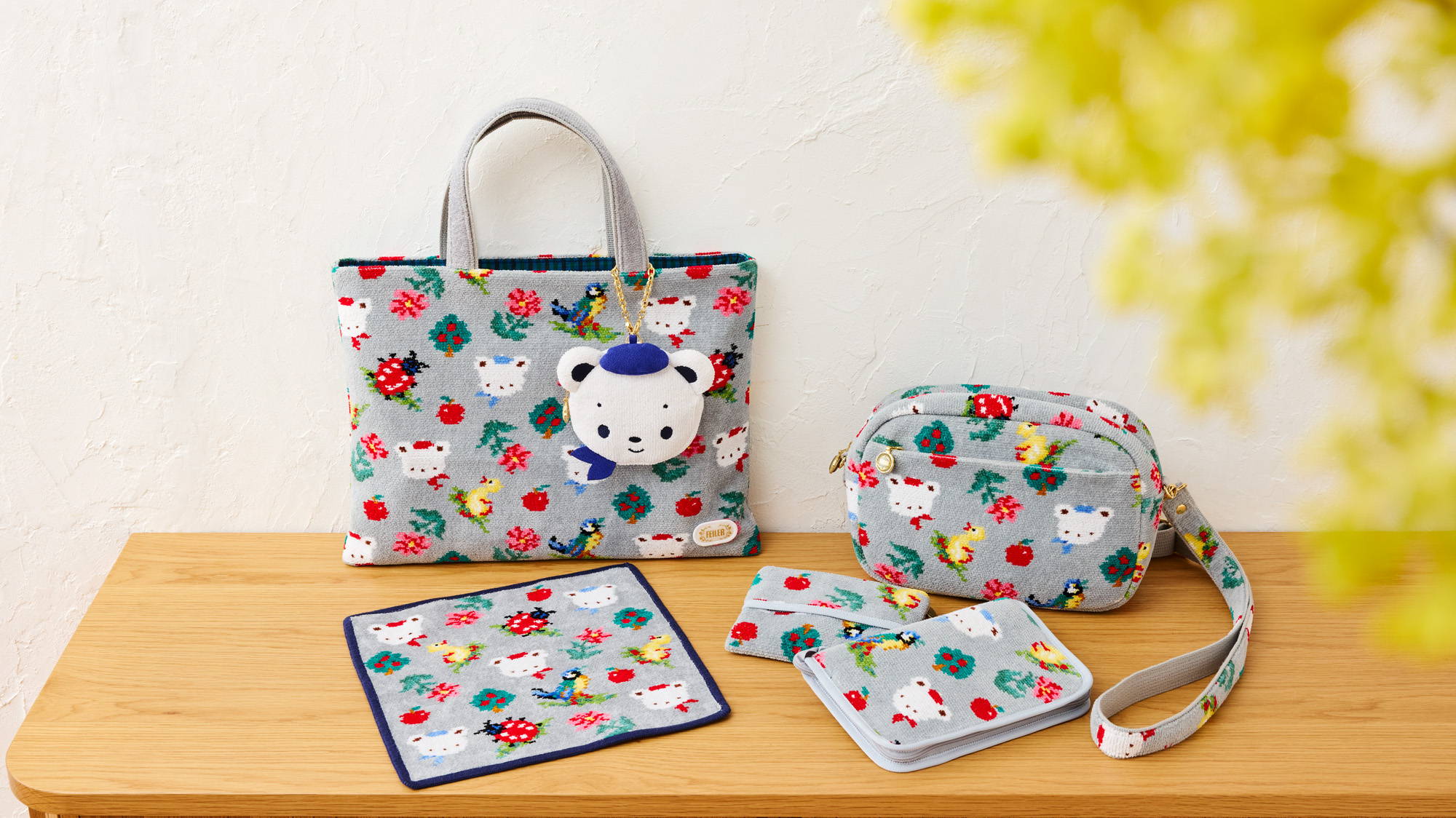 フェイラーシルバニアコラボ プティバス&トートバッグ FEILER