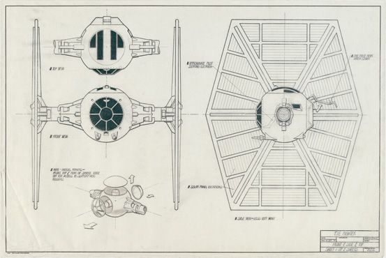 スター・ウォーズ」シリーズに登場するドロイドや兵器などの設計図集
