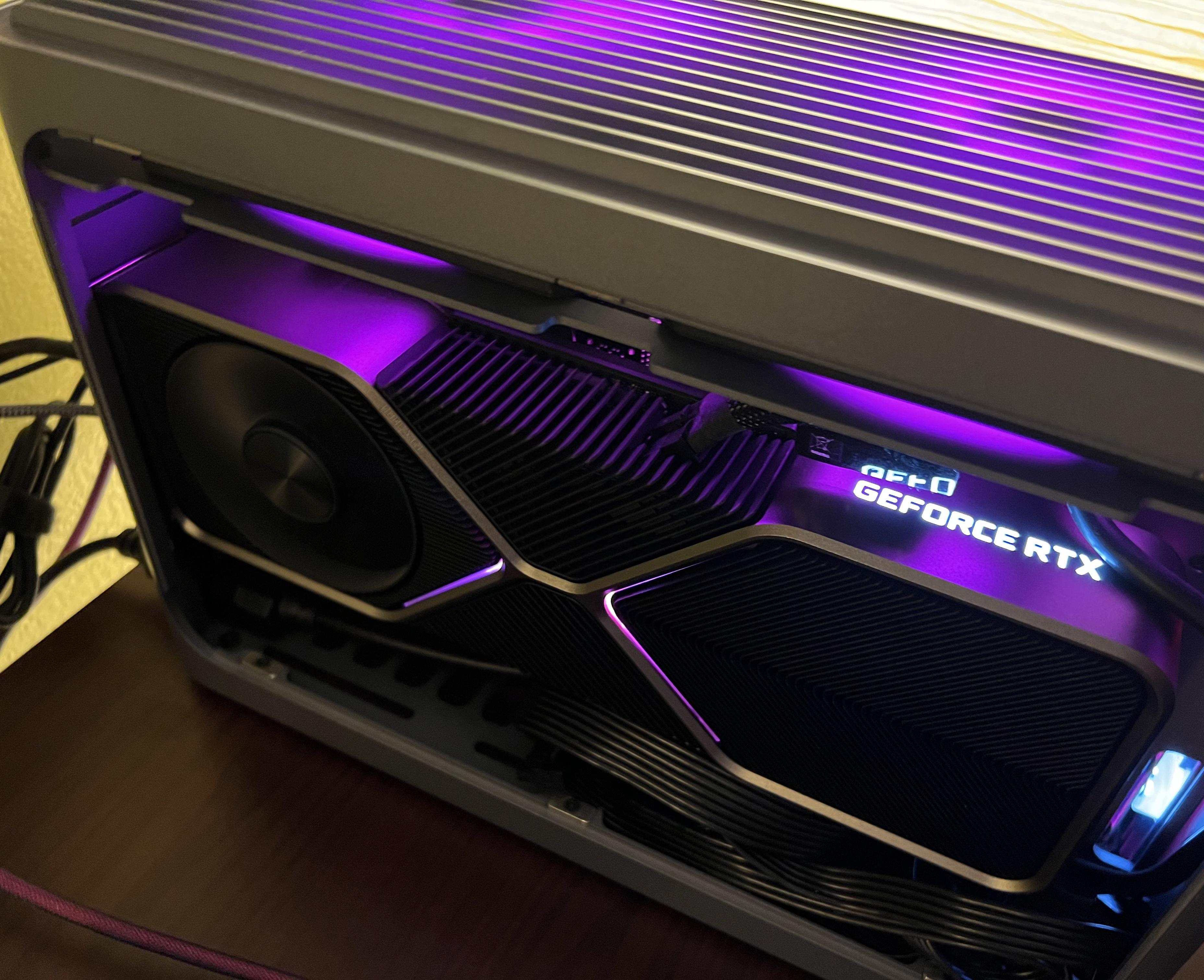 My first PC build iQunix ZX-1 RTX 3080, Ryzen 9 5900X. wanted to