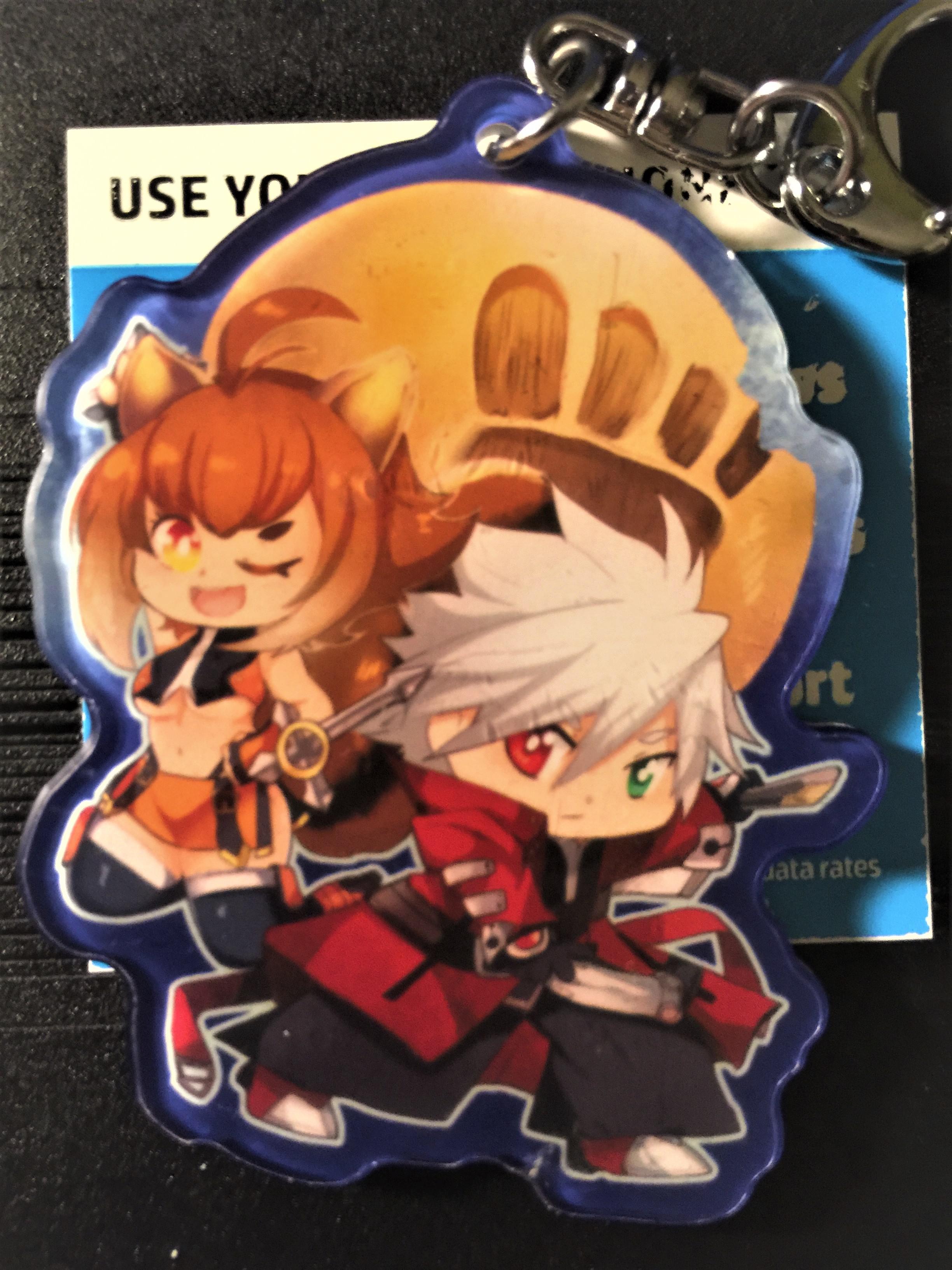 BLAZBLUE ストラップ つながる 連結 チャーム BLAZBLUE ストラップ