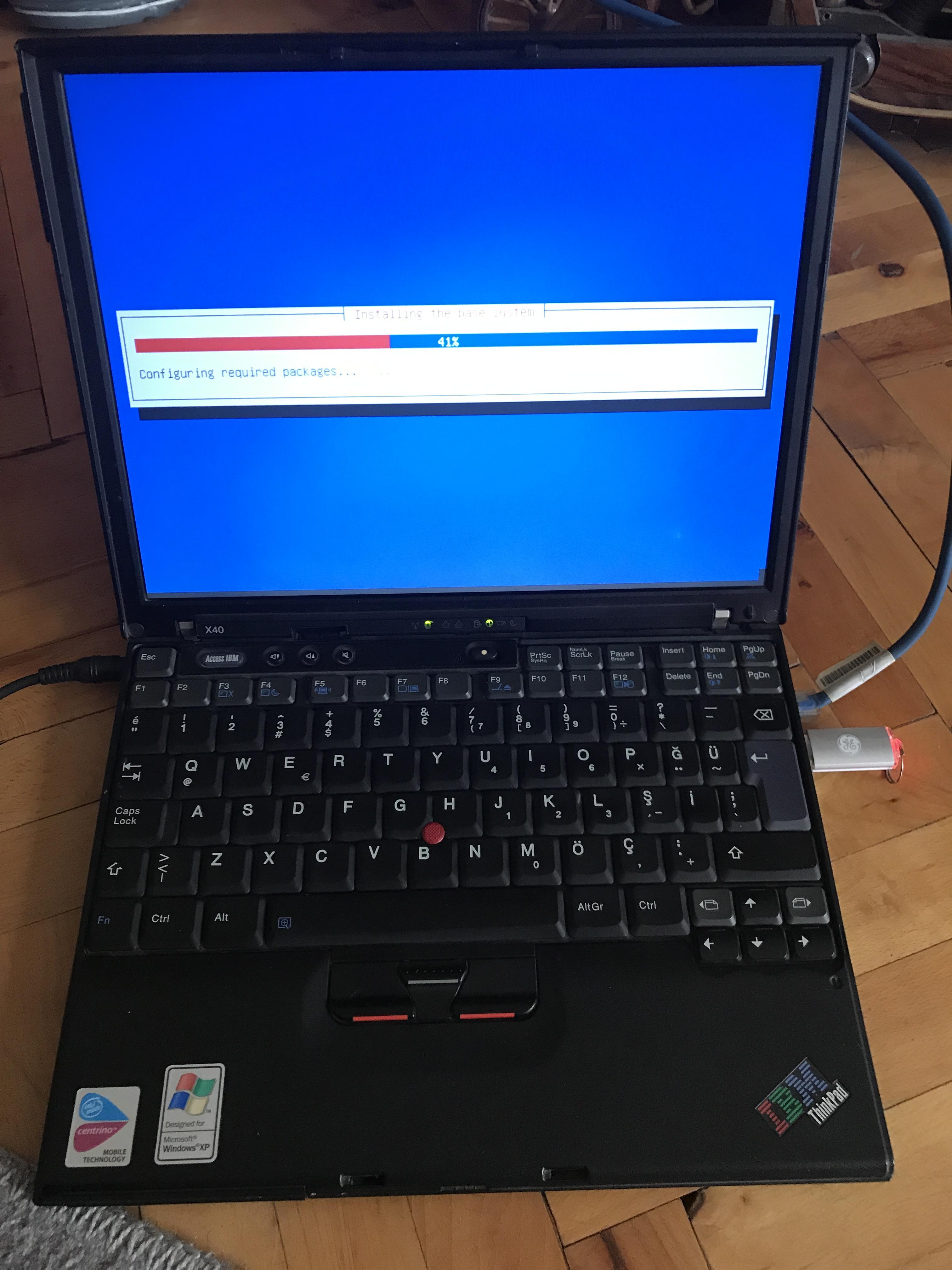 Installing Debian on X40 : r/thinkpad