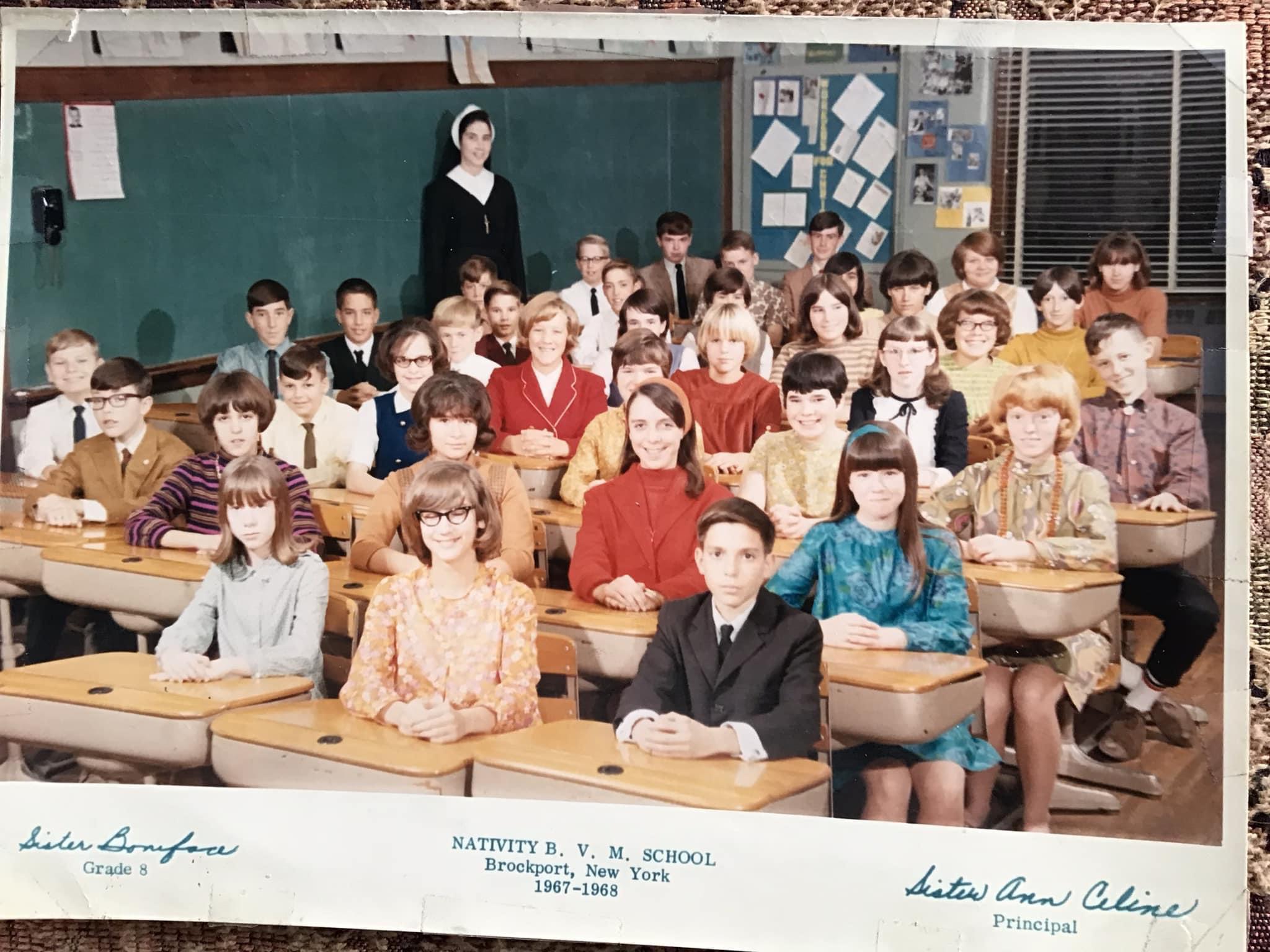 1967 - Sister Boniface's 8th grade class. : r/TheWayWeWere