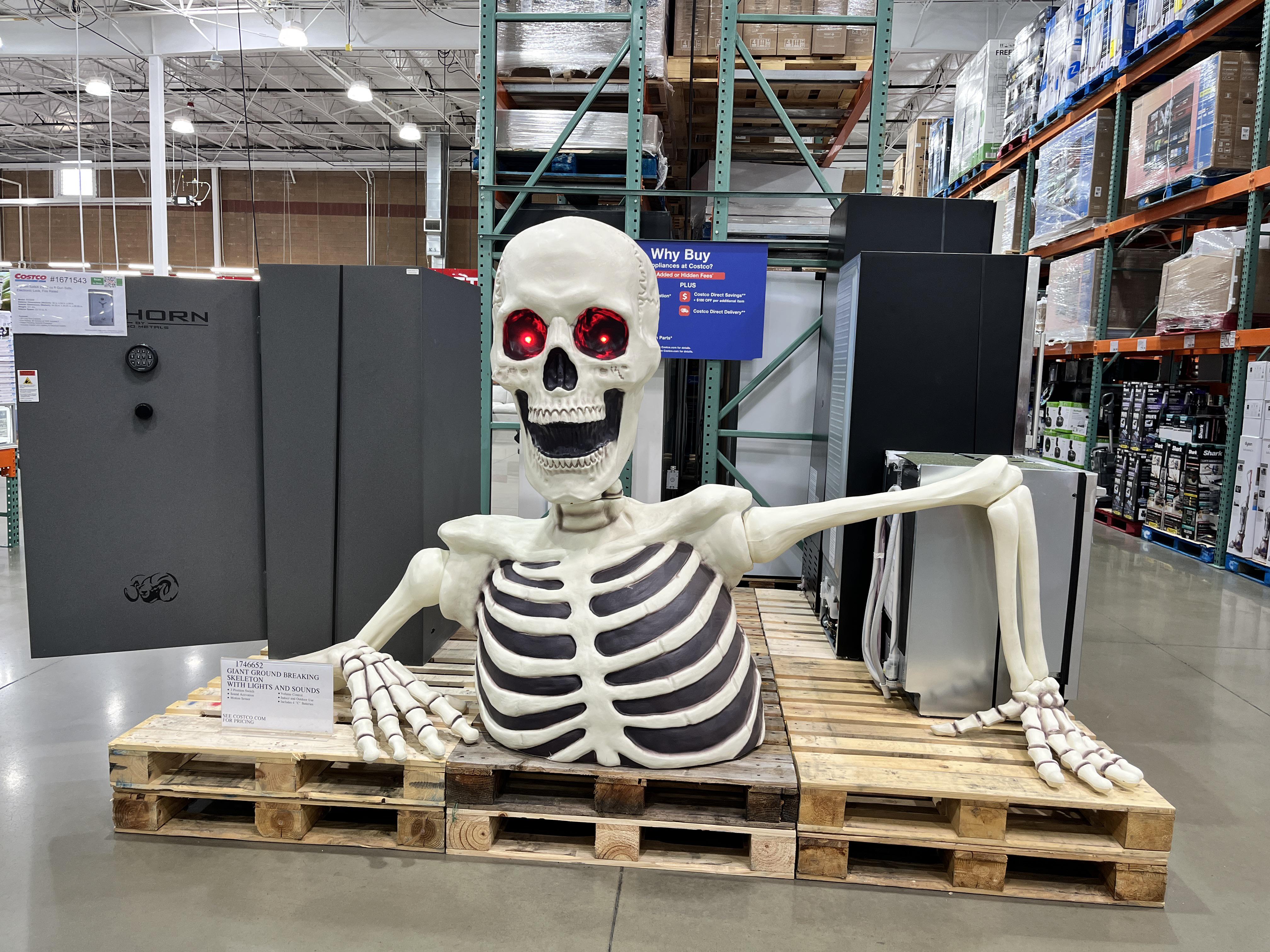 ハロウィーンはもう夏の最初の日から始まる - 巨大な地面を壊す