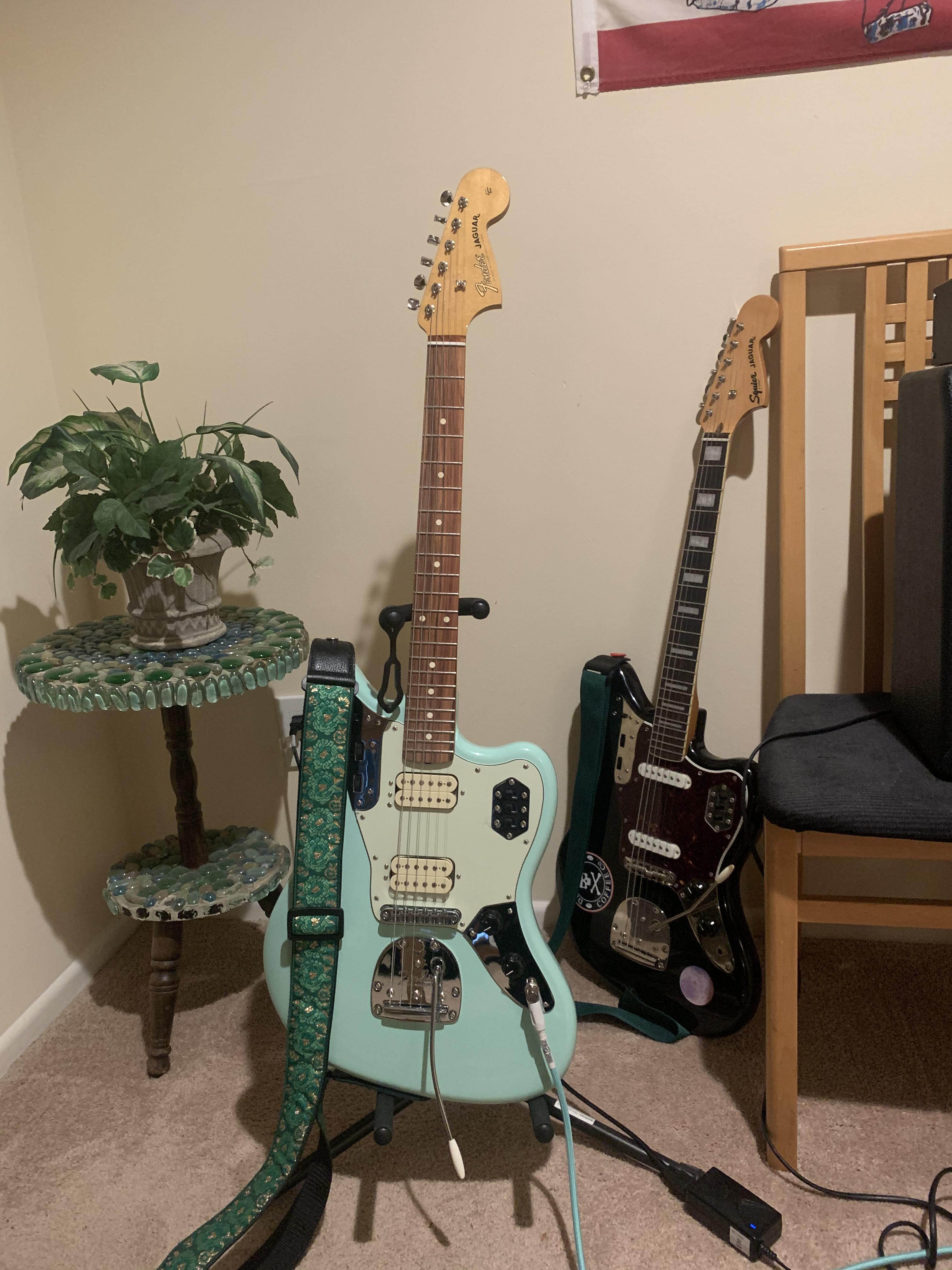 I got the Fender jaguar vintera modified HH! It is nicer than I