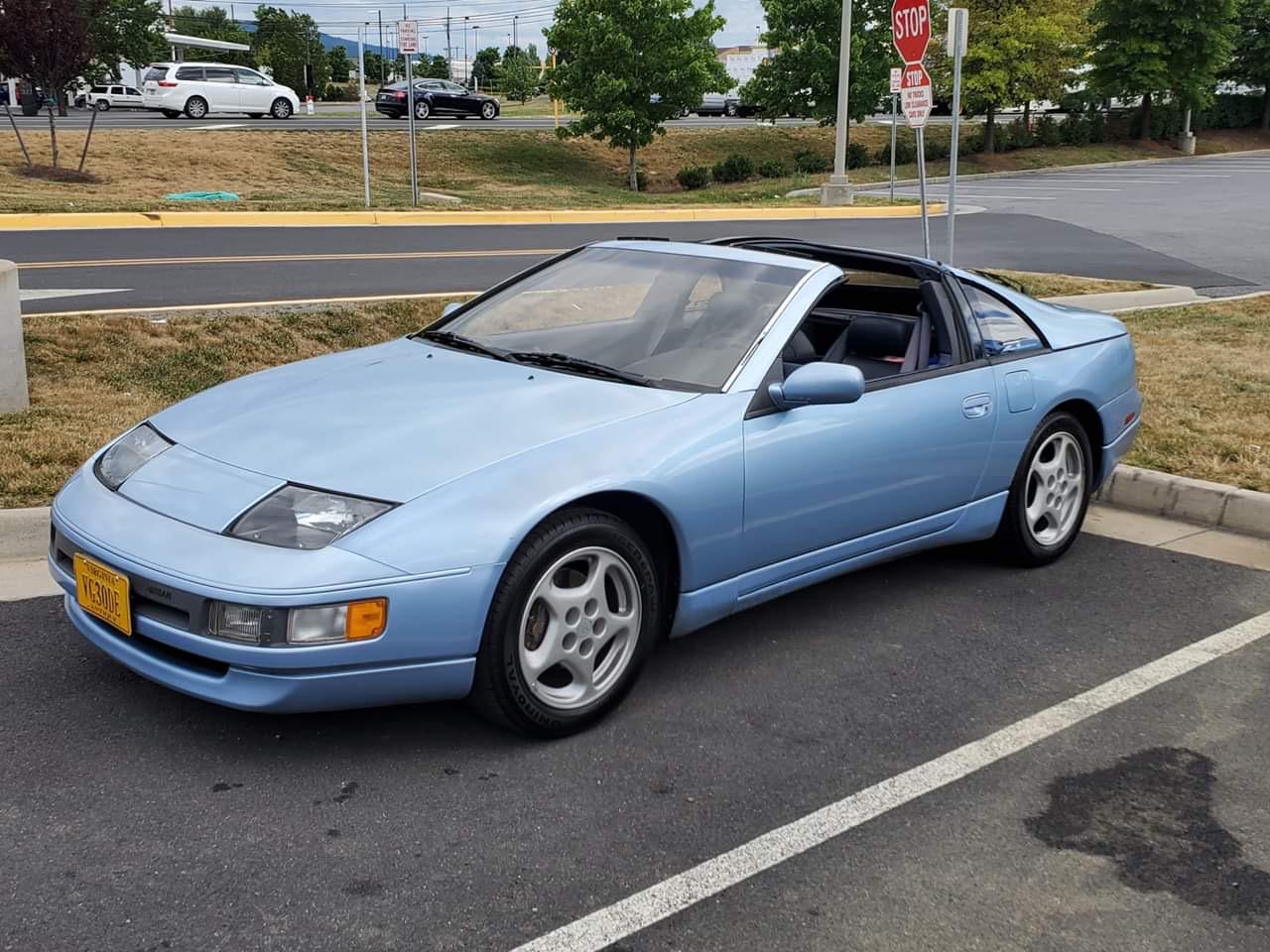 I picked up my first 300zx yesterday—an azure blue with 45,000