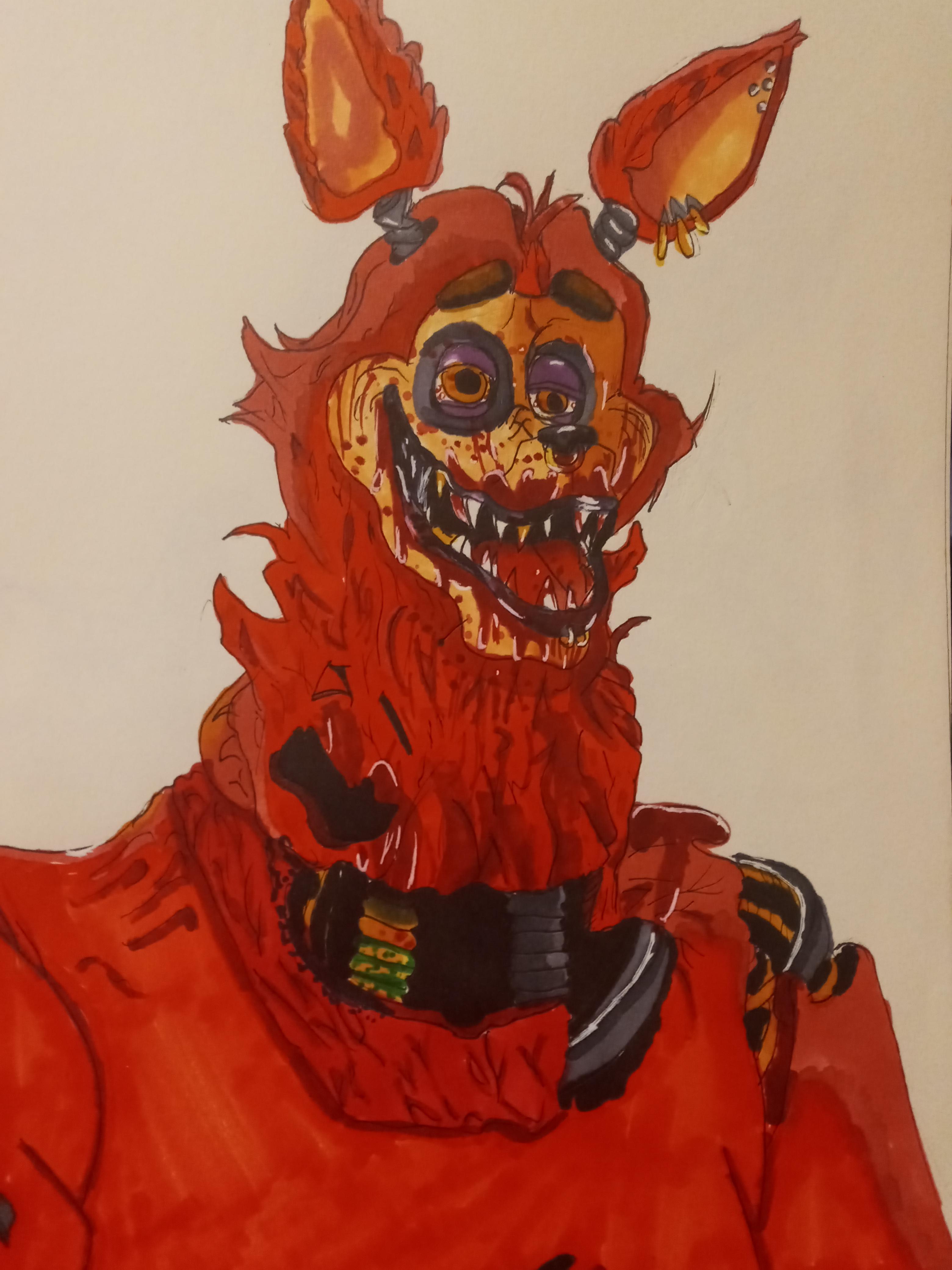 FNAF JR's の foxy の絵だよ。 : r/fivenightsatfreddys