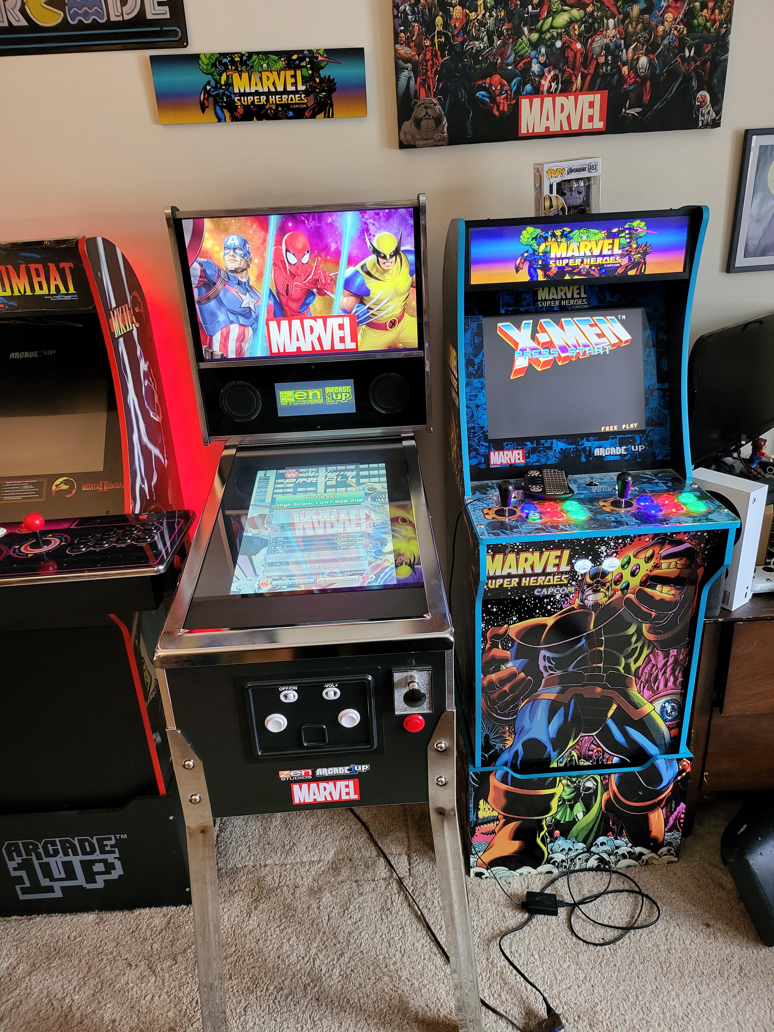 Just got a marvel pinball machine : r/Arcade1Up