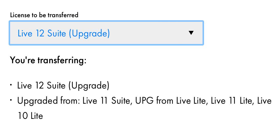 ライセンス譲渡について質問です : r/ableton