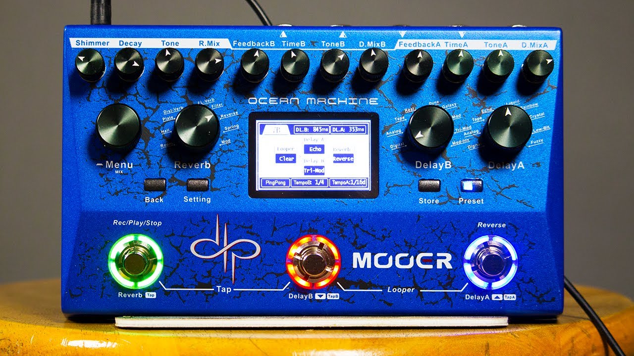 Mooer Ocean Machine (Devin Townsend) - Ambient Guitar Gear Review