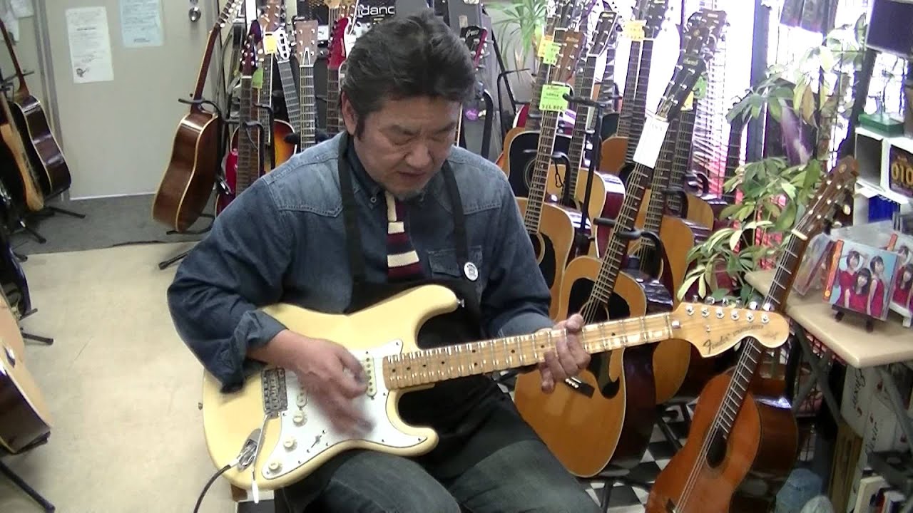 Fender Japan ST-71 140YM 95年製 イングヴェイモデル - YouTube